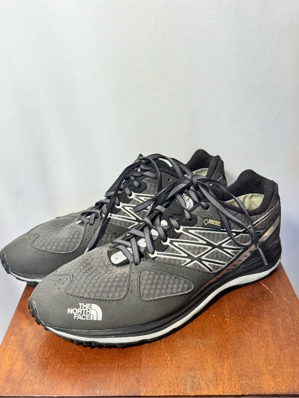 North Face Men’s Black Ultra Trail GTX Gore-Tex shoes